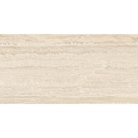 Mexen Neo Travertino Crema campione di gres smaltato rett. G1, piastrella da pavimento-parete 120 x 60 cm, opaca - TL302-02-S