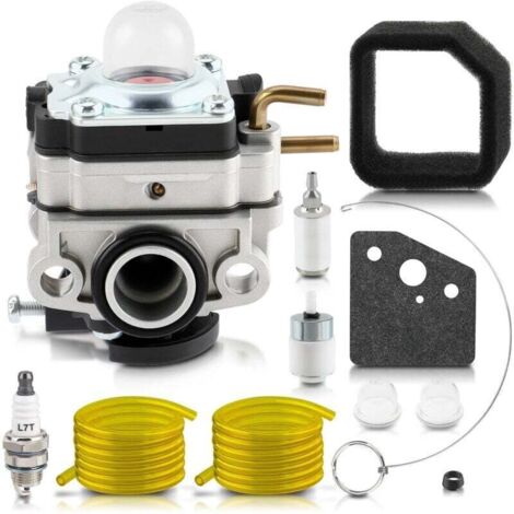 Compatible avec carburateur compatible avec RYOBI RY252CS RY253SS RY251PH RY254BC 25CC 2 cycles 25CC manivelle complète (1/5)