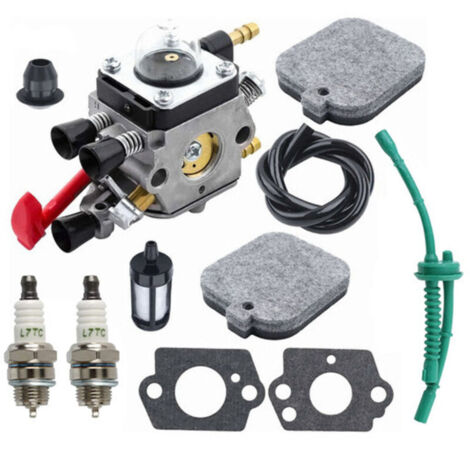 Carburateur pour Stihl BG65 SH55 SH85 Souffleur de Feuilles, Carburateur avec joints bougie filtre à air conduite de carburant passe-fil Numéro de pièce 4229-120-0650 (1/5)