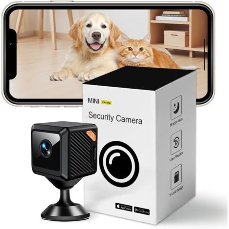 Caméra De Surveillance Extérieure 4K Ultra HD WiFi - Vision Nocturne Et Zoom 8x - Modèle V361