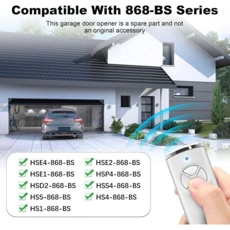 Lot De 2 émetteurs Manuels Compatibles Avec Hörmann - Ouverture De