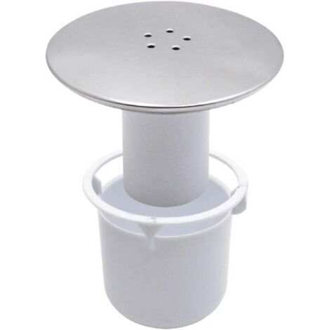 Couvercle de bonde de douche, 90 mm/115 mm, pour bonde Viega Tempoplex, finition chromée, couvercle d'écoulement de douche, bouchon anti-odeurs