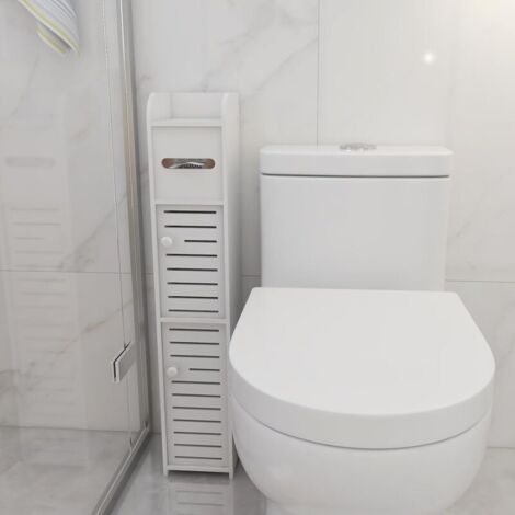 MAYMA Petit Meuble de Rangement pour Toilettes, Support pour Papiers MAYMA Petit Meuble de Rangement pour Toilettes, Support pour Papiers