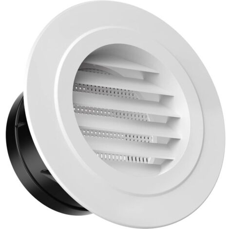 75mm Bouche de Ventilation avec Grille de Protection - ABS (ø75mm) (1/4)