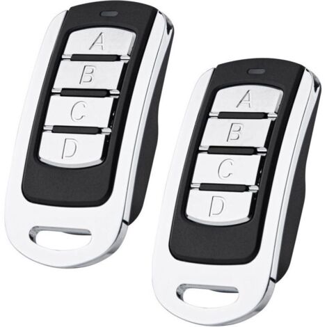 Lot de 2 ouvre-porte de garage 250-868 MHz pour émetteur portatif Hörmann HSM4 HSE4 SE2 HSM4 Compatible avec l'émetteur manuel Marantec Digital D302 D304 D384 Compatible avec l'émetteur manuel (1/4)