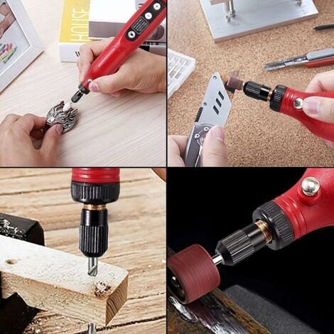 18W Mini Outil Rotatif Sans Fil Portable Petit Micro-Perceuse