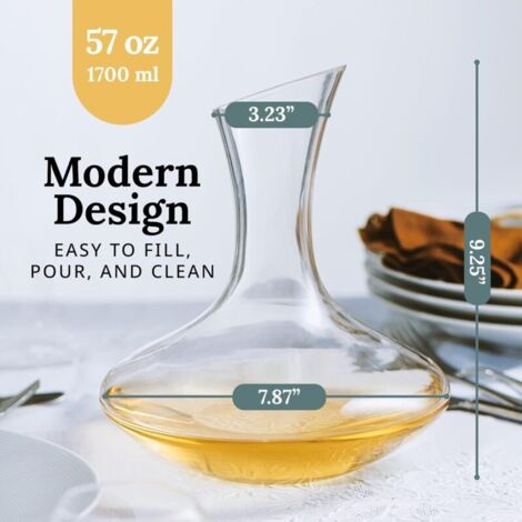 Carafe à Whisky En Verre Soufflée Forme Crâne - Décanter Design Pour Spiritueux, Décoration Bar Vintage, Idée Cadeau Originale - 5