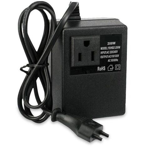 convertisseur de tension transformateur abaisseur 220v à 110v ac transformateur de tension de voyage abaisseur