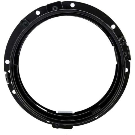 Support de montage pour phare de voiture 7 pouces, anneau rond pour Jeep Wrangler (noir) (1/4)