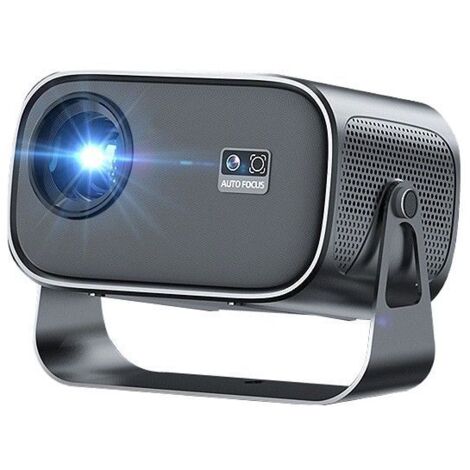 Projecteur Portable HY320 Android-KINZON - Résolution Full HD 1080P (1920x1080) - Image Jusqu'à 200 cm - Luminosité 300 Lumens - 60W - Projection Sans Fil via Smartphone pour Maison, Bureau et Voyage