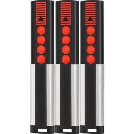 Lot de 3 868MHz Telecommande Portail, Telecommande Porte de Garage Compatible avec Telecommande 4020 TX03-868-4, 4026 TX03-868-2, 4020V000, 4026V000, Bip Portail Porte De Garage, 4 Canaux