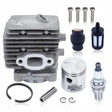Kit Cylindre-Piston Pour Stihl BG56 BG56C SH56 SH56C BG86 BG86C BR200 SH86 SH86C SR200 Souffleur de Feuilles, Cylindre avce Filtre à Carburant, bougie d'allumage, Remplacement 4241 020 120 (1/4)