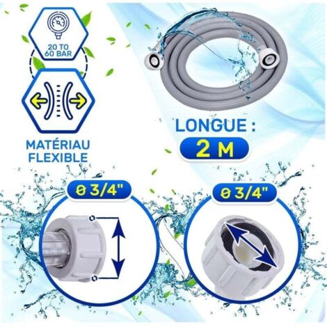 Tuyau De Vidange Pour Déshumidificateur/climatiseur - Longueur 2/3/5 M, Diamètre 2,5 Cm, PE