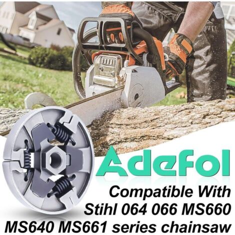 Adéfo Tambour d'embrayage Pignon de jante Trousse Pour Stihl 026 MS260