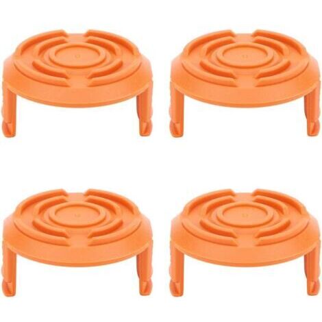 4 Pcs Capuchons de Bobine, Capuchon de Tondeuse à Gazon Bobine de Remplacement Tondeuse à Gazon Capuchon de Bobine Accessoires de Tondeuse à Gazon (1/5)