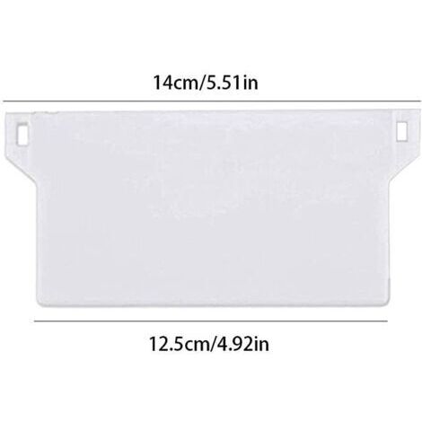 10pcs Poids Aveugles 89 Mm Blanc – Contrepoids Pour Stores Verticaux & Lattes De Rideaux – Kit Réparation