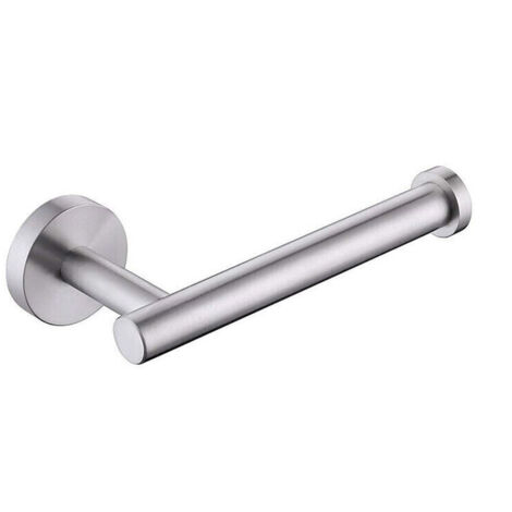 Promotion Porte papier toilette mural Porte papier toilette en acier inoxydable 304 finition polie, Argent