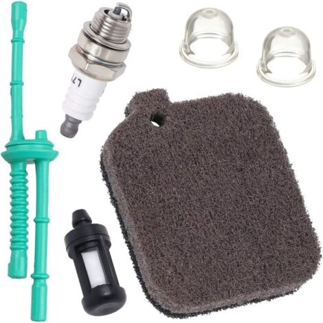 Kit de filtre à air BG55 pour Stihl BG46 BG45 BG55 BG65 BG85 BR45C SH55 SH85 ventilateur, remplacer 4229 120 1800, avec bougie d'allumage ampoule d'amorçage de filtre à carburant