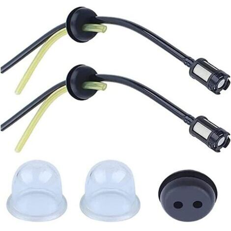 5 Pièces Durite Essence Debroussailleuse Pieces Detachees Filtre Essence pour Tondeuse Taille Haie Taille Bordure