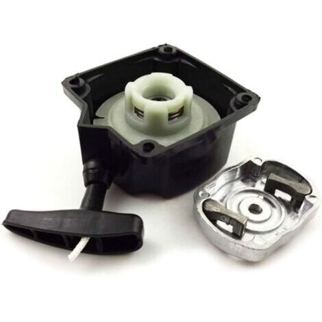 Lanceur pour moteur thermique 49cc/52cc – Démarreur semi-automatique avec cloche d'entraînement – Pour débroussailleuses et tarières