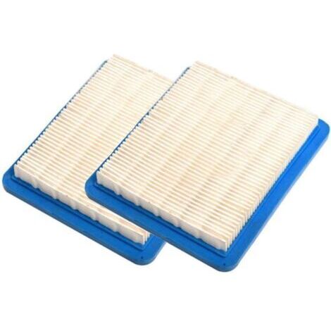 Assortiment de filtres à air de rechange pour accessoires de tondeuses poussées Kit de filtres en papier non authentique Briggs Stratton Quantum Blue Tractor Filtre à air pour tondeuses à gazon et tra (1/4)
