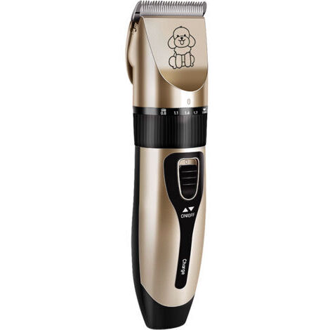 Tondeuse Électrique pour Animaux, Coupe Poils pour Chiens et Chats, Professionnelle, Rechargeable, Pour Toilettage et Entretien du Pelage