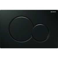 Plaque de commande wc, Geberit Sigma01 - Placca di comando SIgma01, nera 115.770.DW.5
