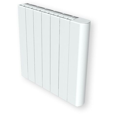 Carrera – Radiateur à inertie céramique 1500W – Horizontal plat – Corps en fonte d'aluminium – Affichage digital avec 9 programmes personnalisables