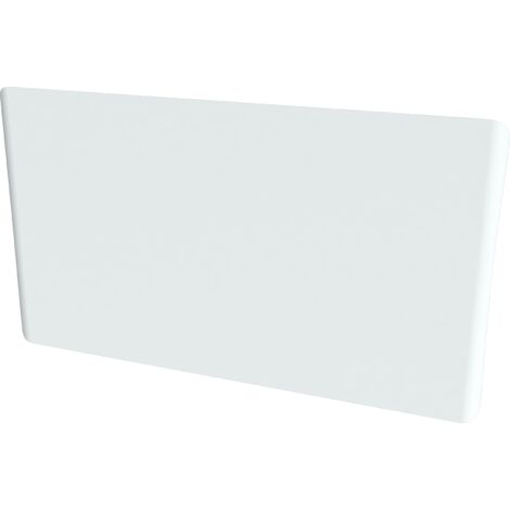 Carrera – Radiateur à inertie céramique blanc 1500W – Design horizontal – Cœur de chauffe en céramique – Normes CE et NF – Consommation ultra basse