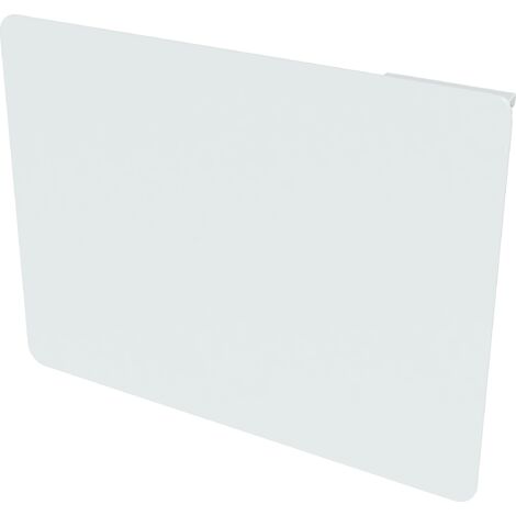 Carrera – Radiateur à inertie céramique blanc 2000W – Format horizontal – Chaleur douce et durable – Thermostat électronique digital