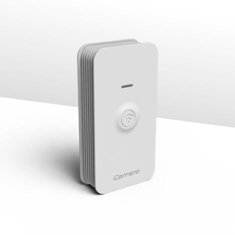 Carrera – Thermostat connecté fil pilote – Compatible Alexa et Google Home – Contrôle à distance – Modes manuel, programmation, hors-gel