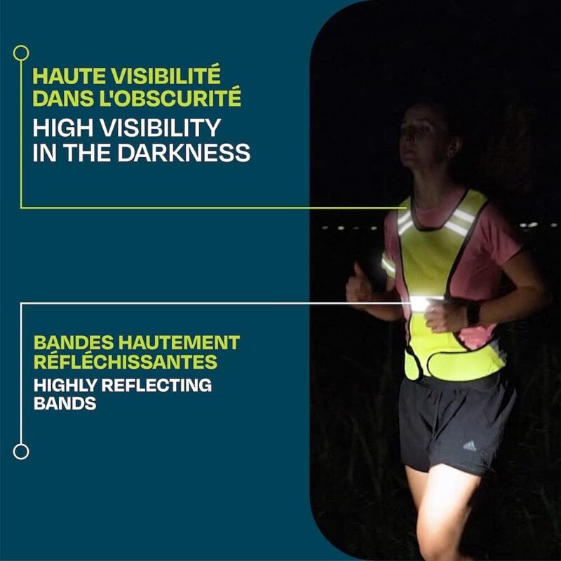 Veste Sécurité Nuit Weider Gilet Réfléchissant De Sécurité WEIDER