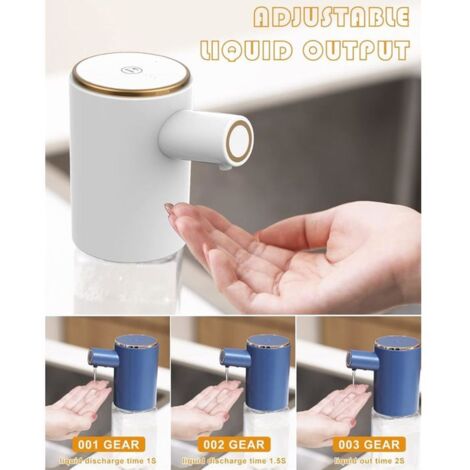 Sèche-Mains Automatique Extra Silencieux 1200W - Capteur Infrarouge, Montage Mural, ABS Compact Noir - Idéal Salle De Bain Et Lieux Publics