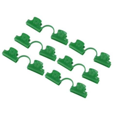 30 Clips Pour Filets D’ombrage – Noir – 3,8 Cm – Pour Fixer Filets, Bâches, Tissus Brise-vent - 11