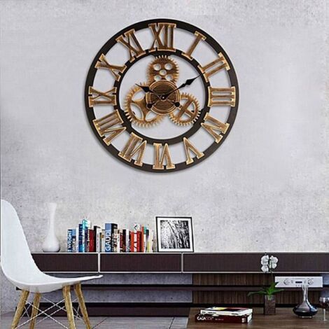 NEDIS Horloge Murale Circulaire | 30 Cm De Diamètre | Image Du Pont De Brooklyn Nedis  Ma 36ca229nedi 53k44  30811605