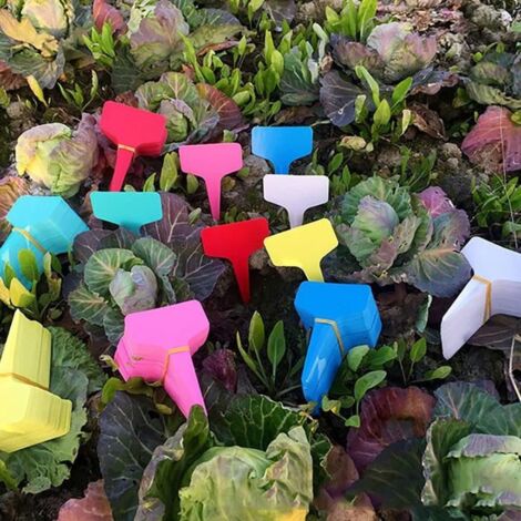 Étiquettes Imperméables Pour Plantes, 1000 Pièces, Pour Pots Et Jardinieres De Pepiniere Durables Etiquette En T 91516801