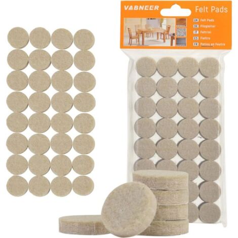 Patins ronds en feutre Certified, très résistants, protègent les surfaces, 1 po, beige, paq. 48 Patins ronds en feutre Certified, très résistants, protègent les surfaces, 1 po, beige, paq. 48