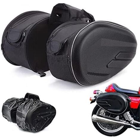 36L-58L Grande capacité Sac à Bagages Sac à Bagages Moto Siège arrière Multi-Usage Extensible, Est utilisé pour des Voyages