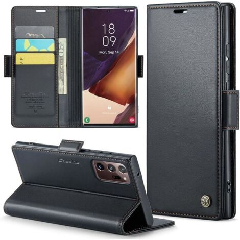 Coque pour Samsung Note 20 Ultra Étui Portefeuille Wallet Cover en Cuir PU avec Cartes Magnétique et RFID Protection Antivol Folio (1/4)
