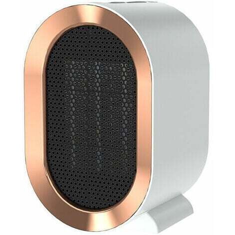 Chauffage Mobile - Radiateur Soufflant Économique Avec 1200W Chauffage D'Intérieur Portable En Céramique À Haut Rendement Énergétique Radiateur Soufflant En Céramique Pour Chambre Et Bureau Avec Fil (1/5)