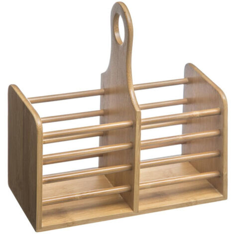 Range-Couverts Bambou 2 Compartiments (1/5)