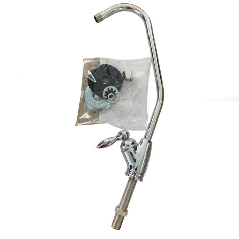 Robinet cuisine salle de bain osmose Inverse argenté (1/2)