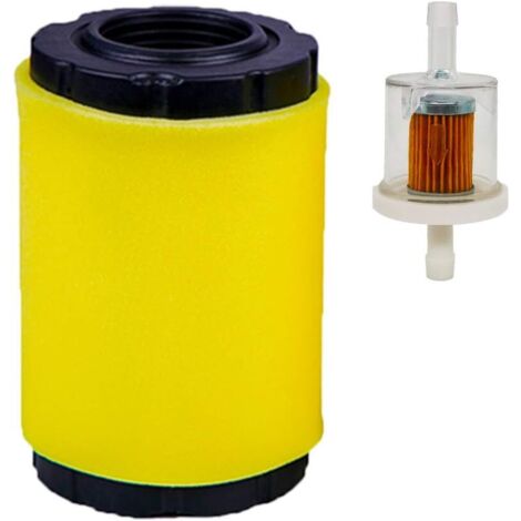 796031 Filtre à air avec filtre à carburant, remplace pour B&S 591334 594201 797704 31A507 31A607, filtre à air pour tondeuse à gazon (1/5)
