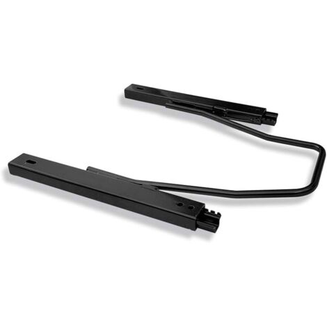 Set de glissières universel pour 1 Siège baquet avec réglage frontal (Largeur 345mm), Noir (1/5)