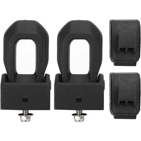 Verrou de capot de voiture, support de verrouillage, boucle adaptée à la Jeep Wrangler JK JL 2007 – 2018 (1/5)