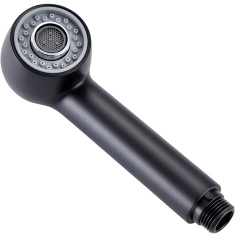 Douchette Robinet Noir Rétractable Mitigeur Evier Cuisine 2 Jets Douchette Remplacement pour Robinet de Cuisine ou lavabo (1/5)