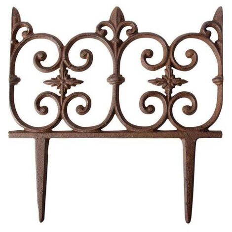 Bordurette Jardin Victorienne en Fonte 26 cm (1/3)