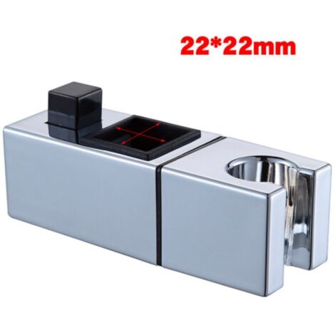 Support de douche tige de douche siège élévateur siège fixe accessoires de douche accessoires de salle de bain support de douche (tube carré 22 22mm-- (1/5)