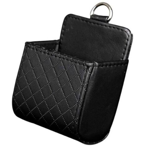 Organisateur de Voiture - FILET DE COFFRE - Noir - Matériau PU - Grande capacité - Design élégant (1/4)