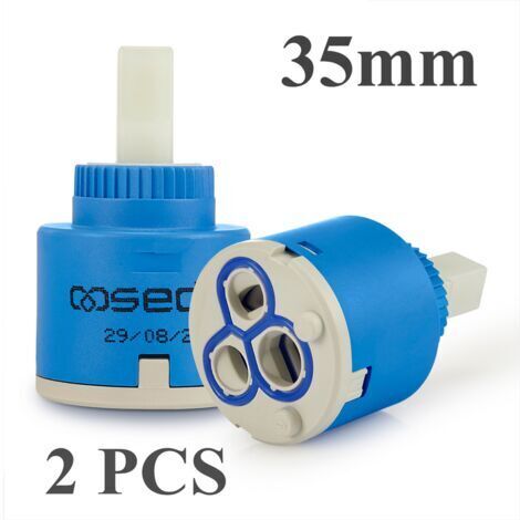 IAM 2PCS 35 mm Cartouche céramique pour raccords à une main (1/5)